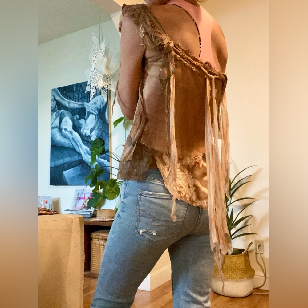 Gypsy Boho, one of a kind artist made top